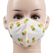 High Quality printed disposable kids children face mask